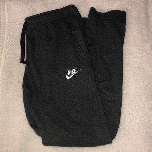 heather grey nike sweats